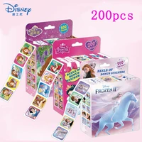 200pcsbox disney frozen stickers removable finding nemo mickey princess sofia decoration notebook diary sticker aesthetic toys
