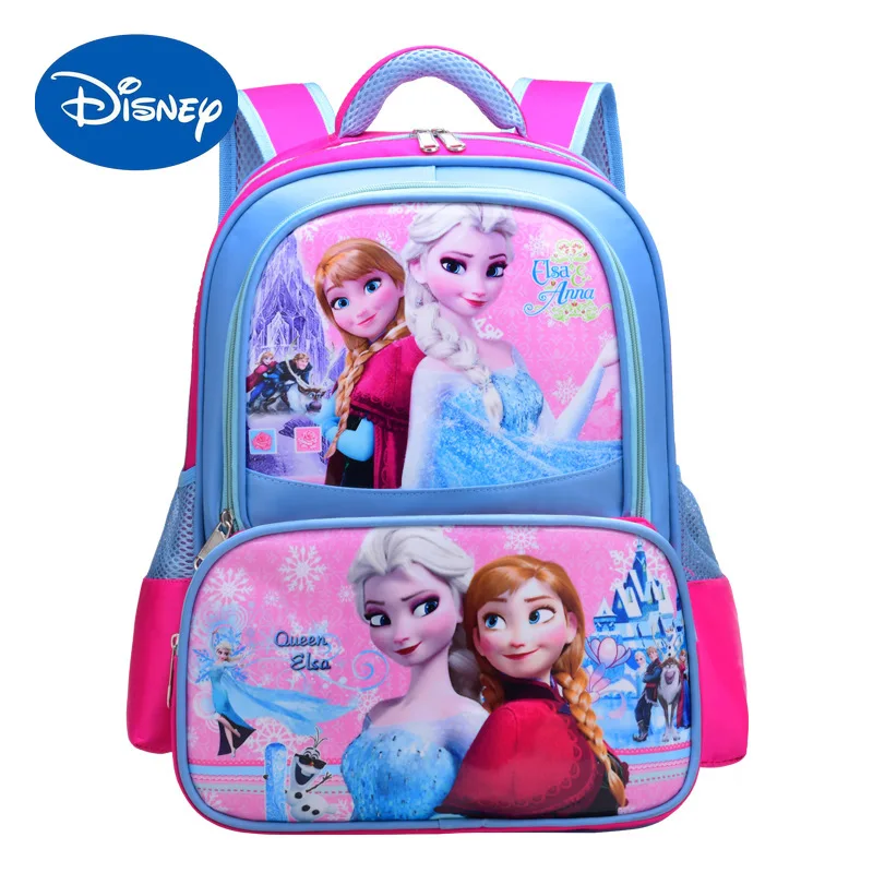 Disney Elementary School Bag Cartoon Cute Children's Backpack for Men and Women To Reduce Burden and Breathable Spine Protection