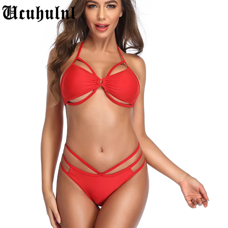 

Designer Swimwear Black Color Beachwear Push Up Swimsuit Women Sexy Bikinis 2021 Summer Bikini Set Beach Thong Biquini