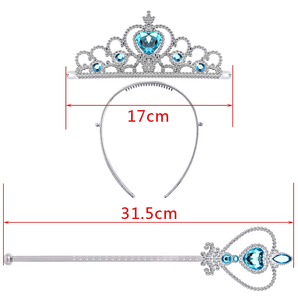 Набор детских вечерние аров: королева Эльза Аврора Рапунцель|Перчатки и варежки|