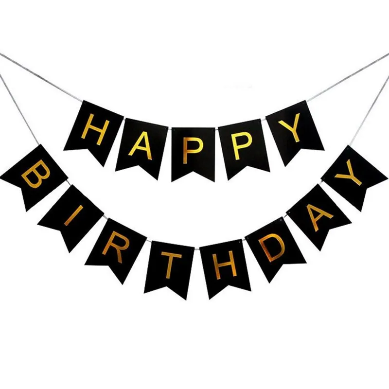 1 Набор С Днем Рождения баннер тематика для детского праздника украшение дня