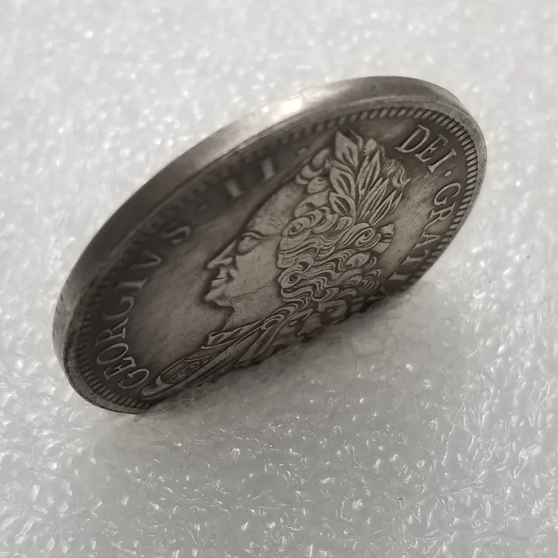 1746 г. старый сувенир Джордж II из Великобритании античные металлические подарки