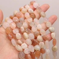 natural crescent stone beaded irregular shape beads for jewelry making diy necklace bracelet accessries 10 12mm