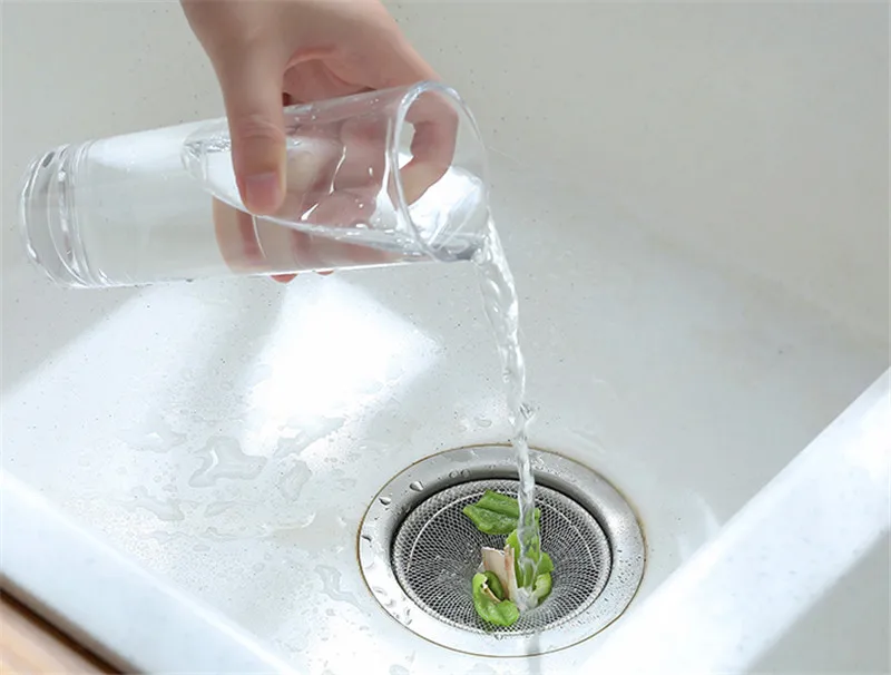 10 pcs Isolation Clogging Prevent Kitchen Bathroom Shower Drain Residue Collector Sink Strainer Filter Net Bag Disposable |