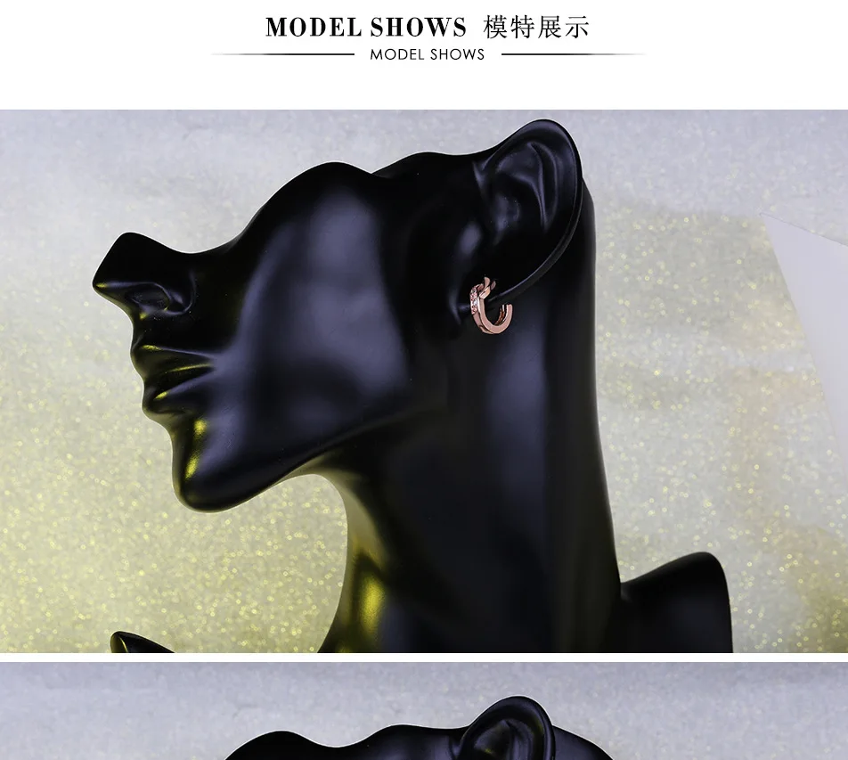 2021 Новое поступление Бесплатная классический серебристый цвет серьги модные