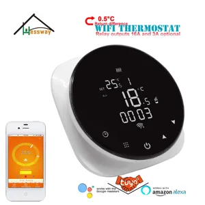 Термостат HESSWAY TUYA для отопления и горячей воды, цифровой, Wi-Fi