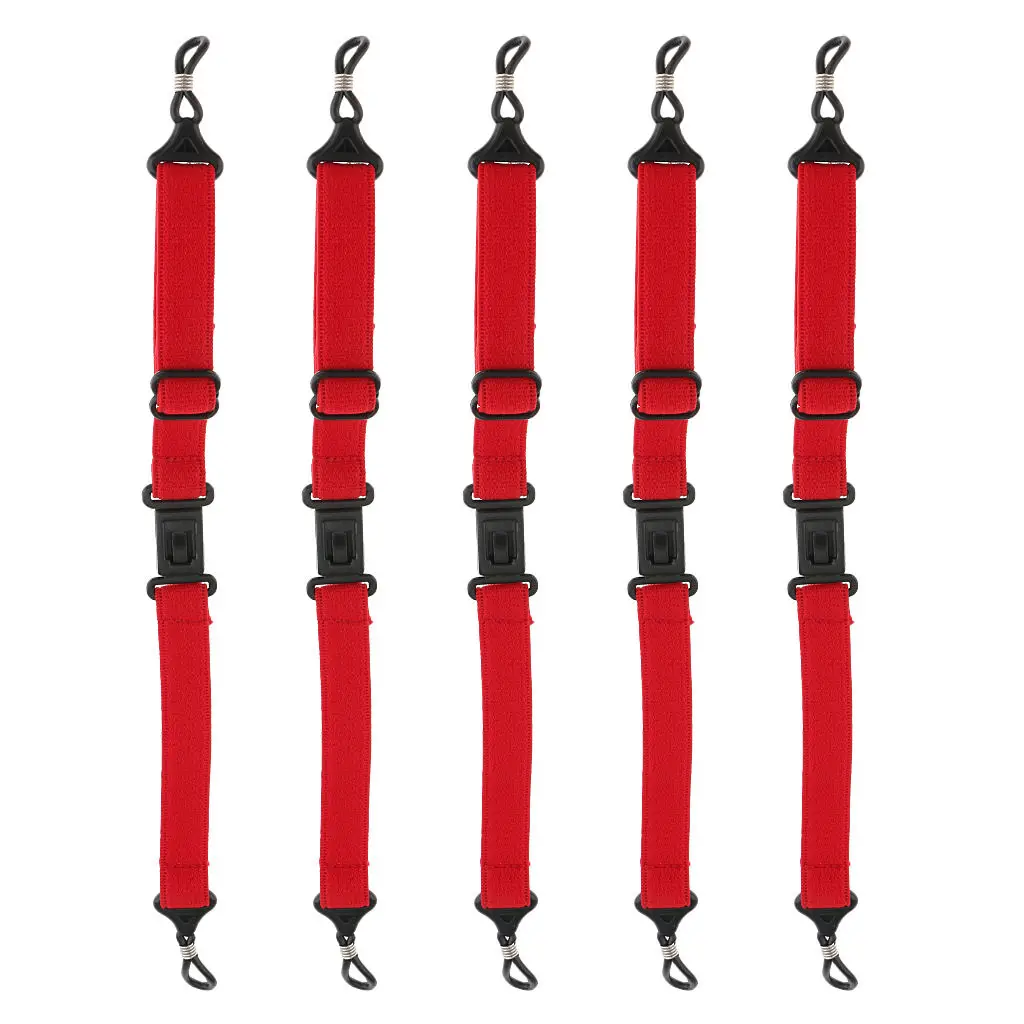 

New 5 Pcs. Sports Glasses Straps Sunglass Cord Holder Lanyard Chain String