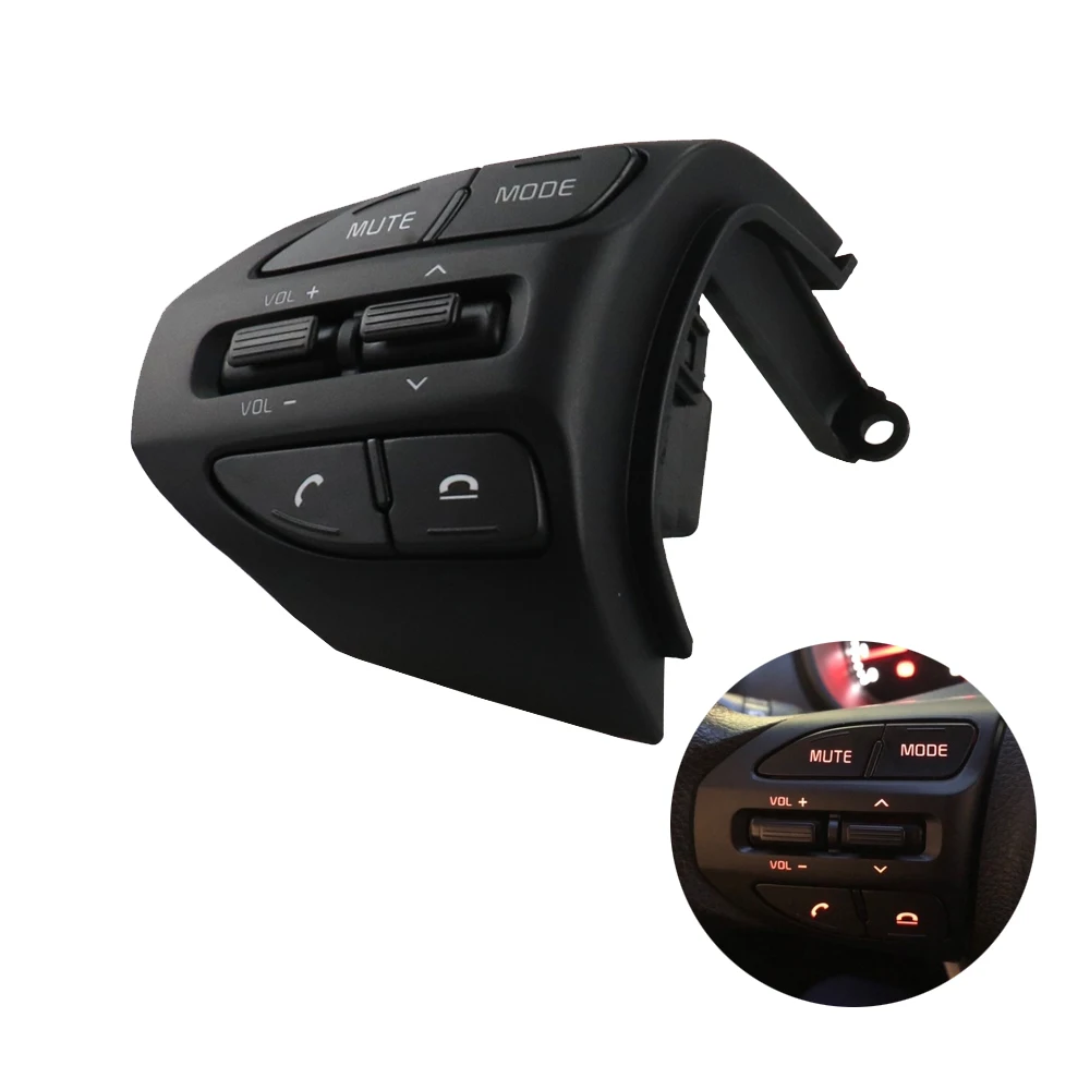 Кнопка круиз-контроля для KIA K2 RIO 2017 2018 2019 X-LINE LUXE кнопки колес Bluetooth аудио телефон
