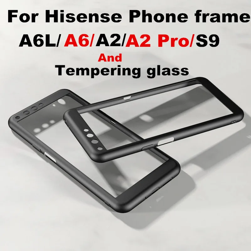 Hisense A6/A6L/A2/A2 pro /S9 рамка для телефона закаленное стекло A6L смартфона Крышка hisense A6