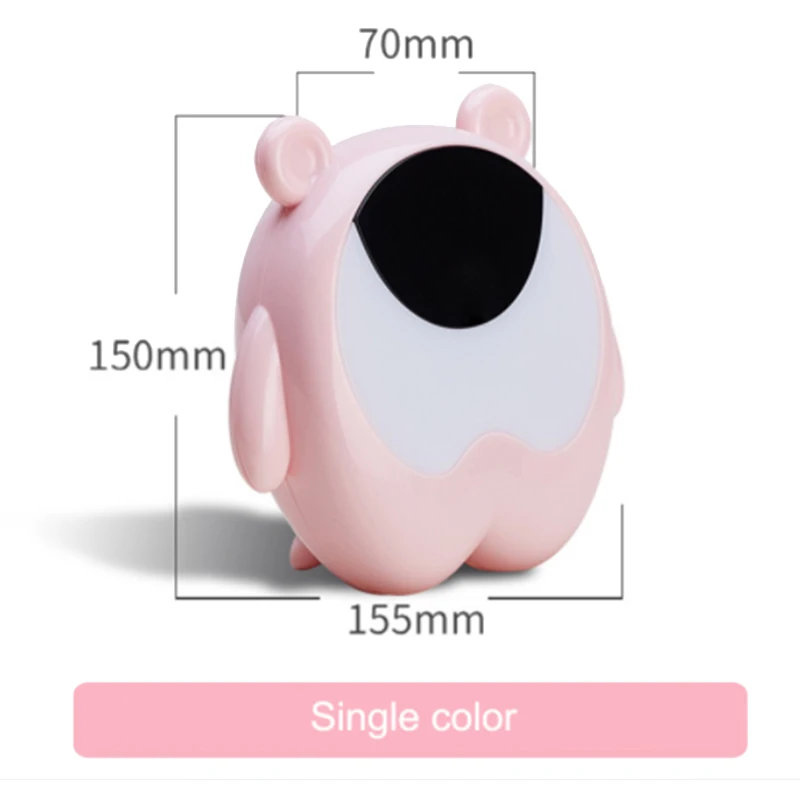 Cute Bear Alarm Clock Night Light Up Motion Sensor Music Lamp For Kids Gifts Baby Children Bedroom Decor | Дом и сад