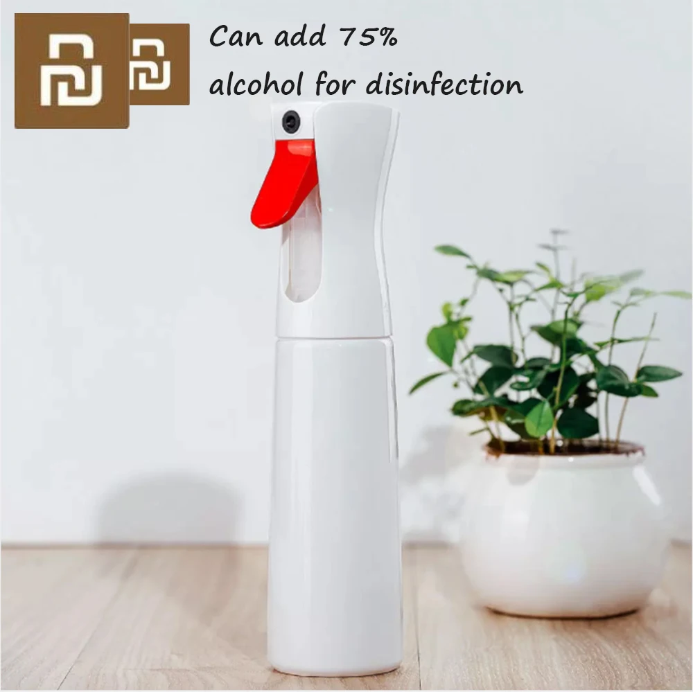 

YIJIE Time-lapse Sprayer Bottle Fine Mist Water Flower Spray Bottles Can Add 75%Alcohol Housework Cleaning Tools