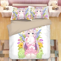 izumi sagiri 3d anime print bedding set duvet covers pillowcases one piece comforter bedding sets bedclothes bed linen 07