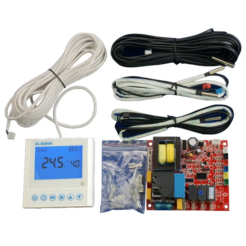 

LILYTECH ZL-R200A,Universal,Air Source Heat Pump Water Heater Controller, Pump Air to Hot Water Heating Controller