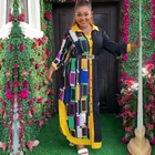 Арабский хиджаб Abaya, мусульманское платье, мусульманская одежда, вечерние платья, абаи для женщин, женский халат, длинный мусульманский режим, Дубай, Турция