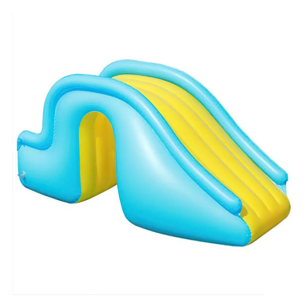 

76*158cm Inflatable Waterslide Wider Steps Swimming Pool Supplies PVC Slide Bouncer Castle Waterslides Pool Kids Water Play Toys