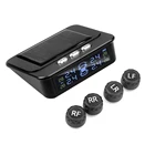 Датчик давления в шинах Sikeo, система контроля давления в шинах TPMS, на солнечной батарее, с ЖК-дисплеем