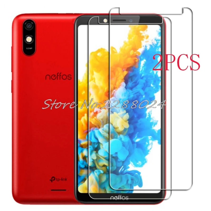 

Закаленное стекло для TP-Link Neffos C7s, защитная пленка для экрана NeffosC7s, 2 шт.