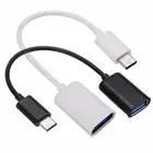 1 шт. USB Type C OTG кабель 3,1 штекер к USB 3,0 A женский преобразователь для быстрой зарядки USB адаптер кабель для передачи данных для Xiaomi Huawei Прямая поставка