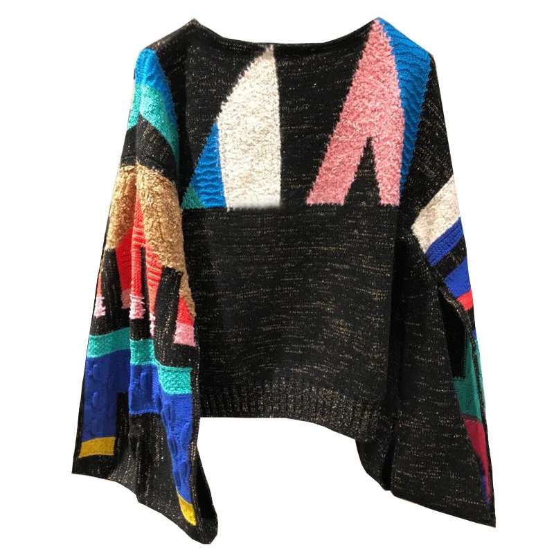 DEAT Бежевый женский шерстяной свитер с круглым вырезом и длинным рукавом