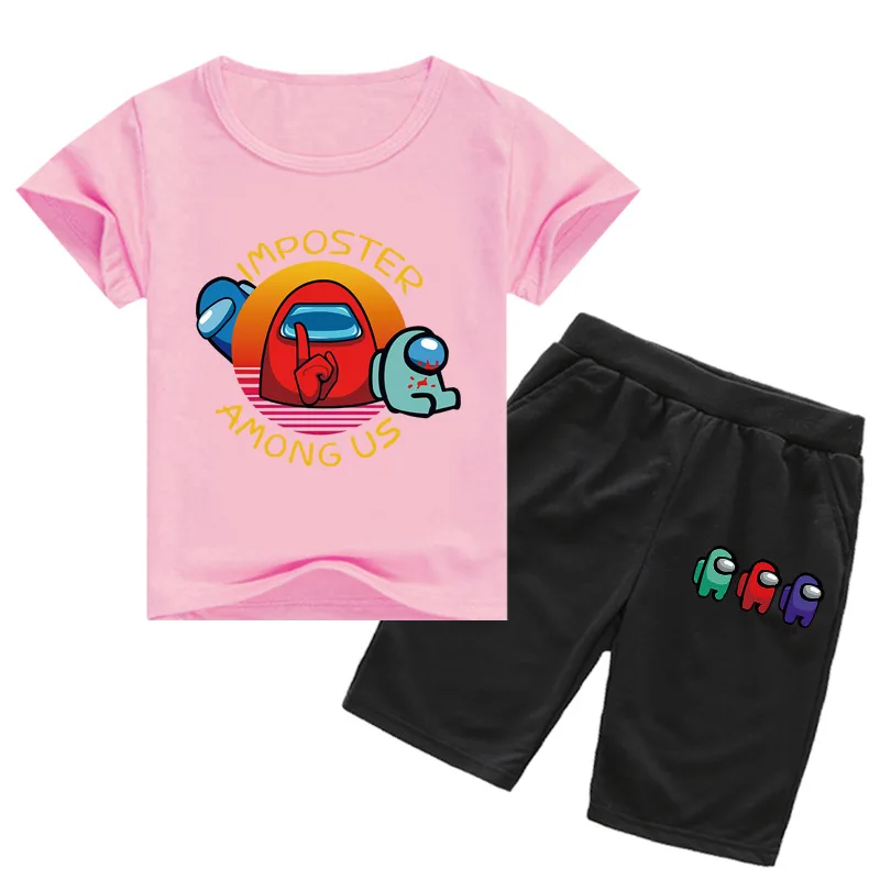 

shorts sets boy sets summer clothes boy t-shirt Children's wear Summer women's wear kids dresses for girls kids clothes girls