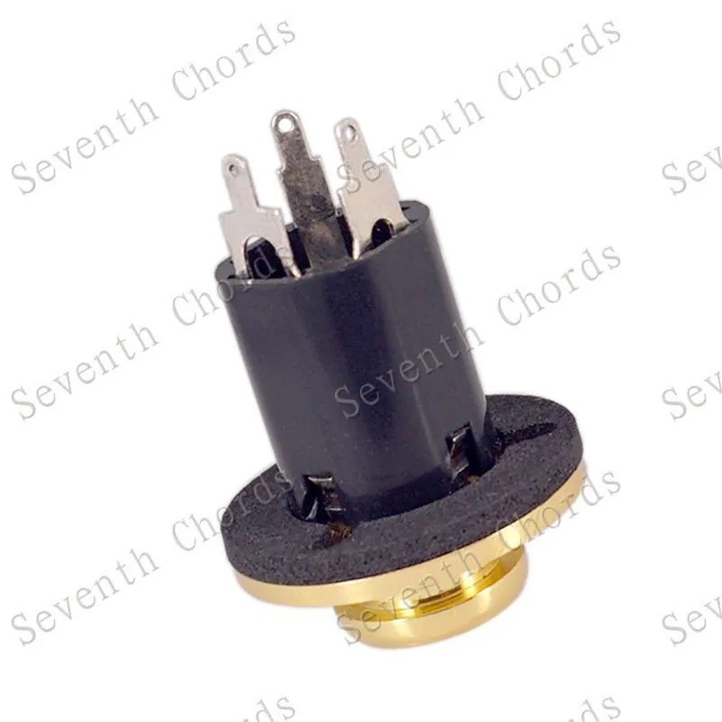 Выходной концевой эквалайзер для бас гитары 1/4 дюйма Джек 6 35 акустической разъем