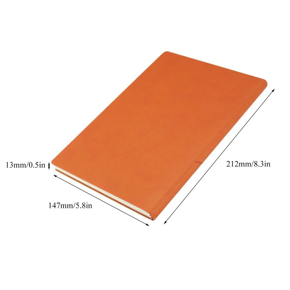 Премиум мягкий блокнот из искусственной кожи записной журнал A5 портативный для
