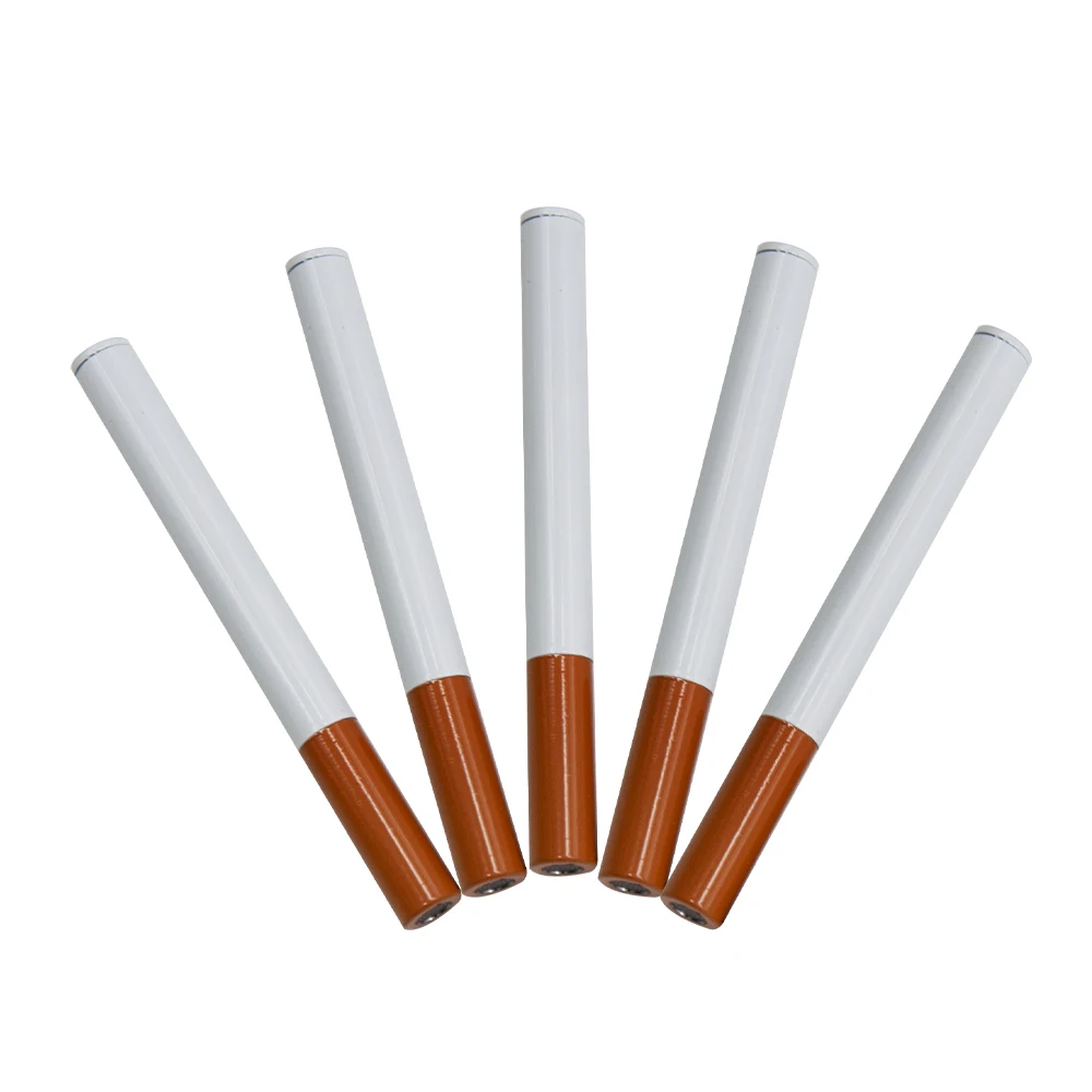 Новые Металлические Мини-трубы в виде сигареты металлические трубки съемные