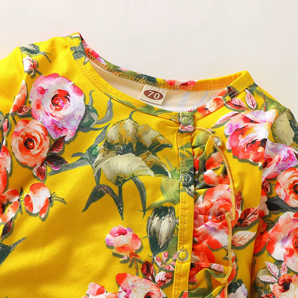 Newborn Infant Baby Girl Boy Footed Sleeper Romper Headband Clothes Outfits unisex baby rompers 2020 New Fashion jumpsuit | Детская