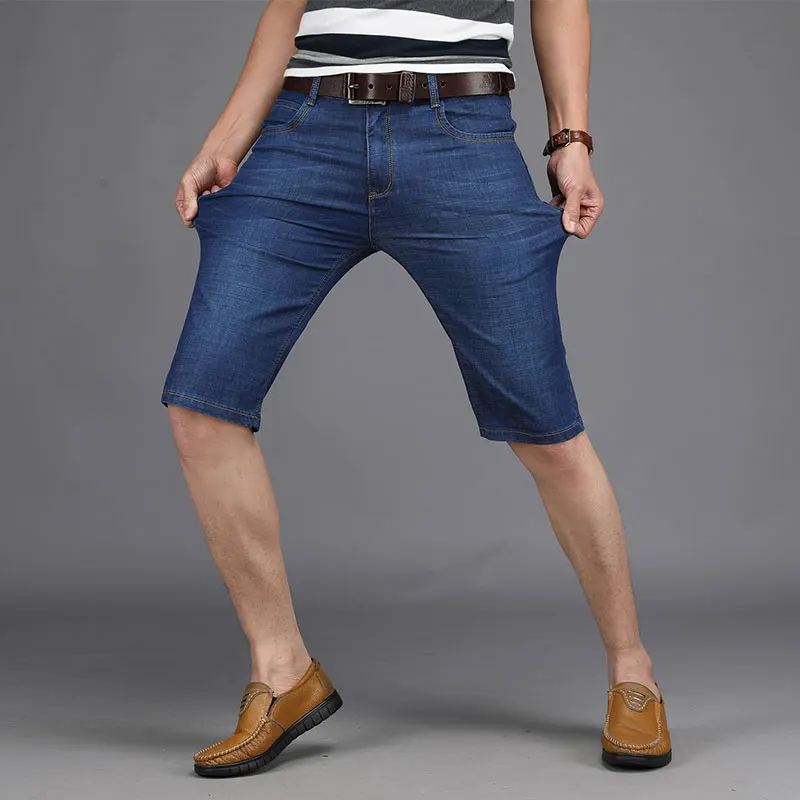 Стрейчевые джинсовые шорты брюки с пятью точками новинка 2020 летние тонкие