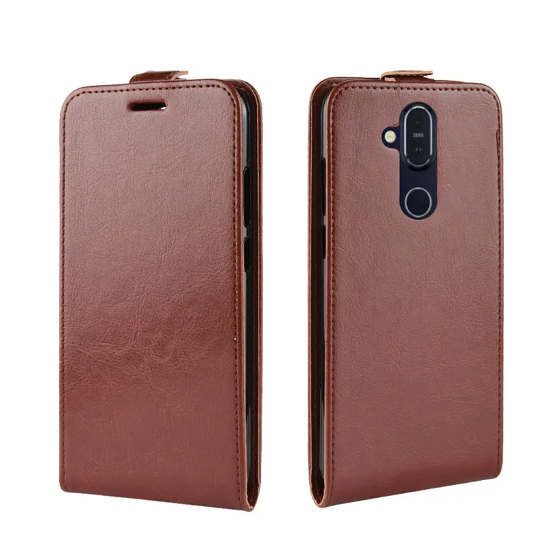 Nokia 7.1 Plus Case X7 Cover Flip Leather Phone 7.1Plus TA-1104 TA-1113 TA-1115 TA-1117 6.18 | Мобильные телефоны и