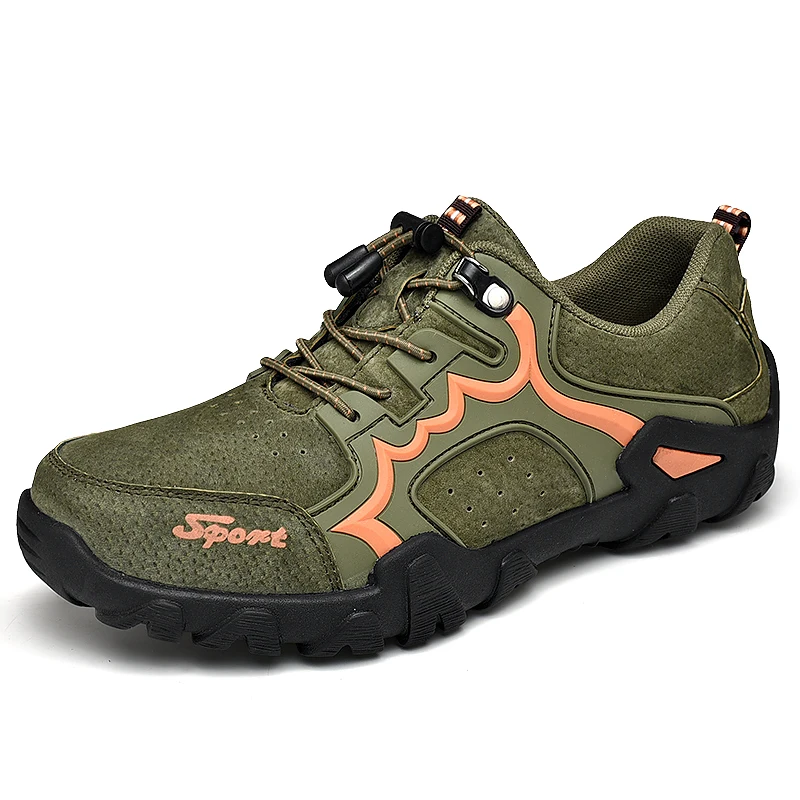 Size38-48 уличные спортивные походные ботинки износостойкие треккинговые кроссовки из натуральной кожи Верхняя Удобная прогулочная обувь для мужчин