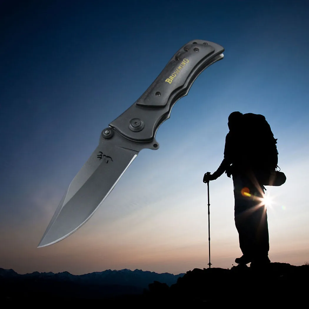 Складной нож Browning подходит для кемпинга на открытом воздухе выживания охоты