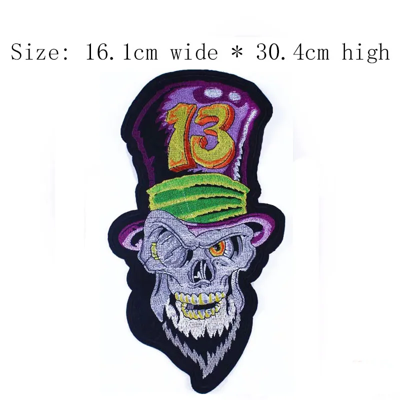 1 шт. патч для вышивки в стиле панк высота 30 4 см|Заплатки| |