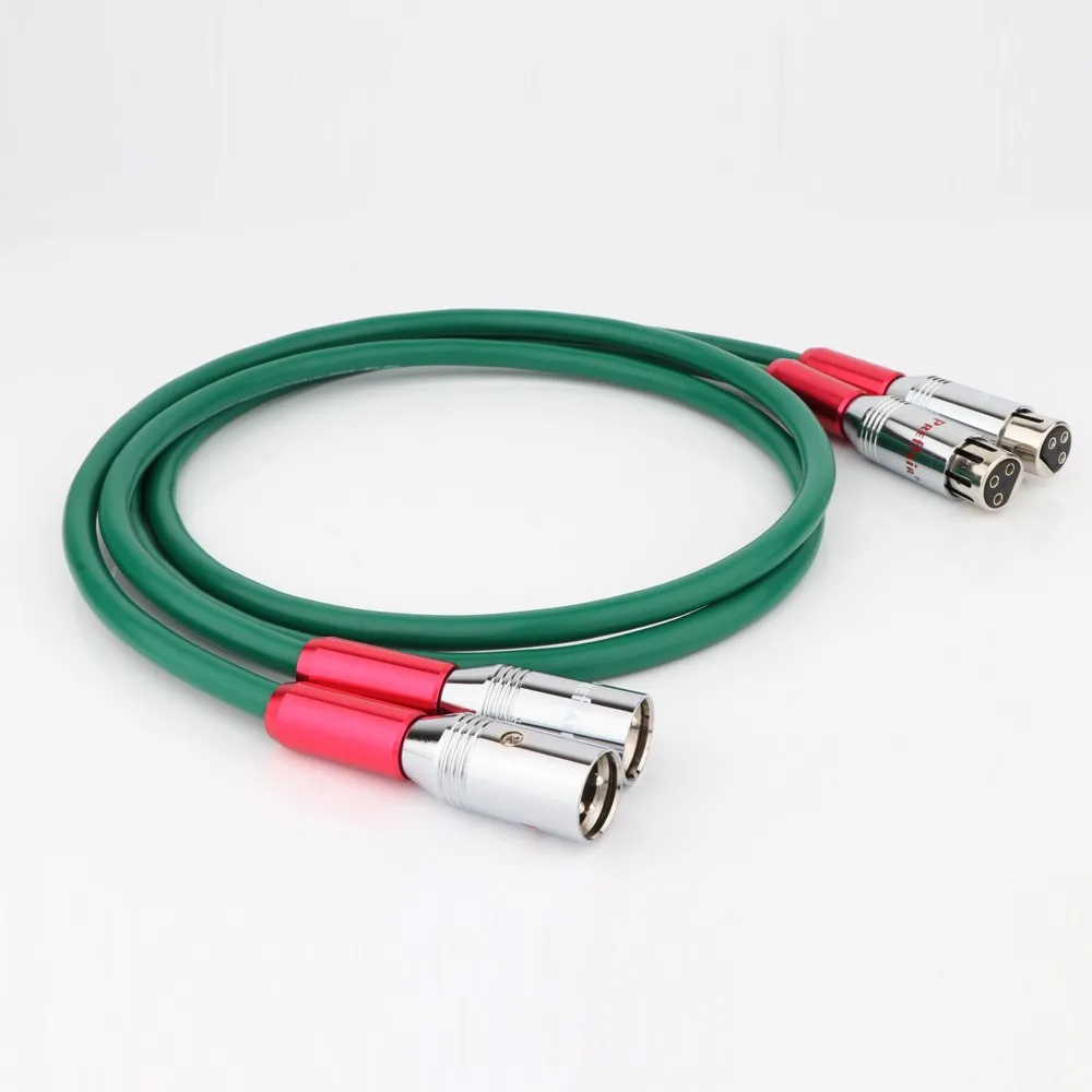 

Mcintosh Silver Copper Mixed Balanced Audio XLR BALANCED ANALOGUE CABLE INTERCONNECT LEAD XLR MALE TO Female Audiohpile Cable