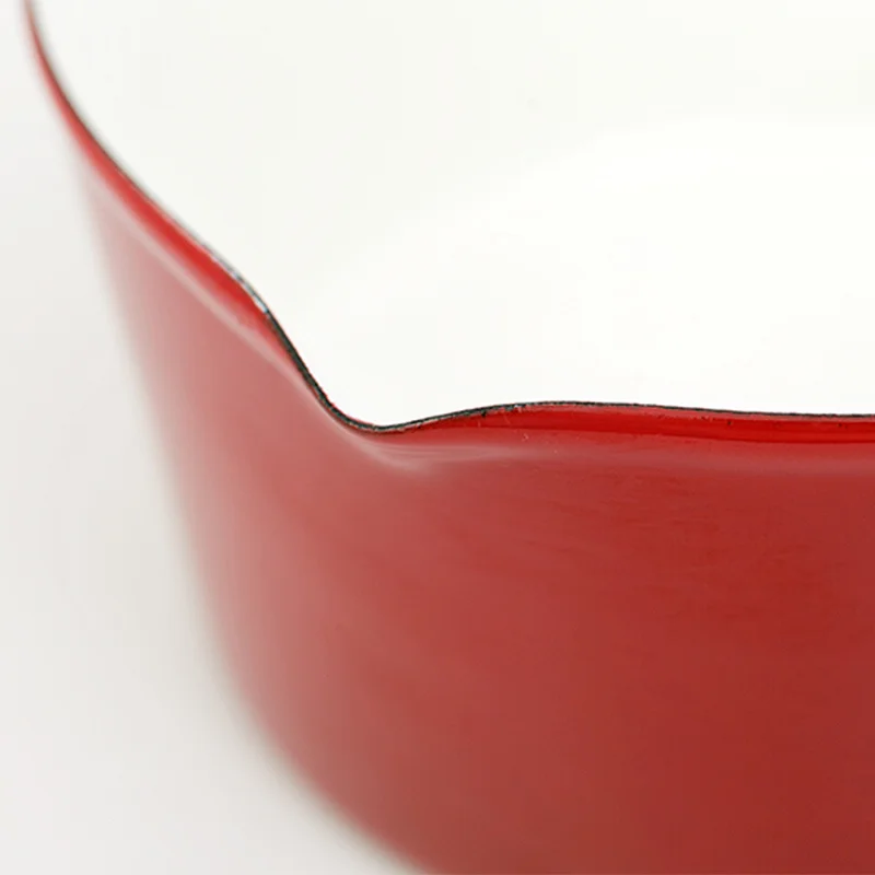 1L эмалированный горшок молочный с одной ручкой мгновенный для лапши детская