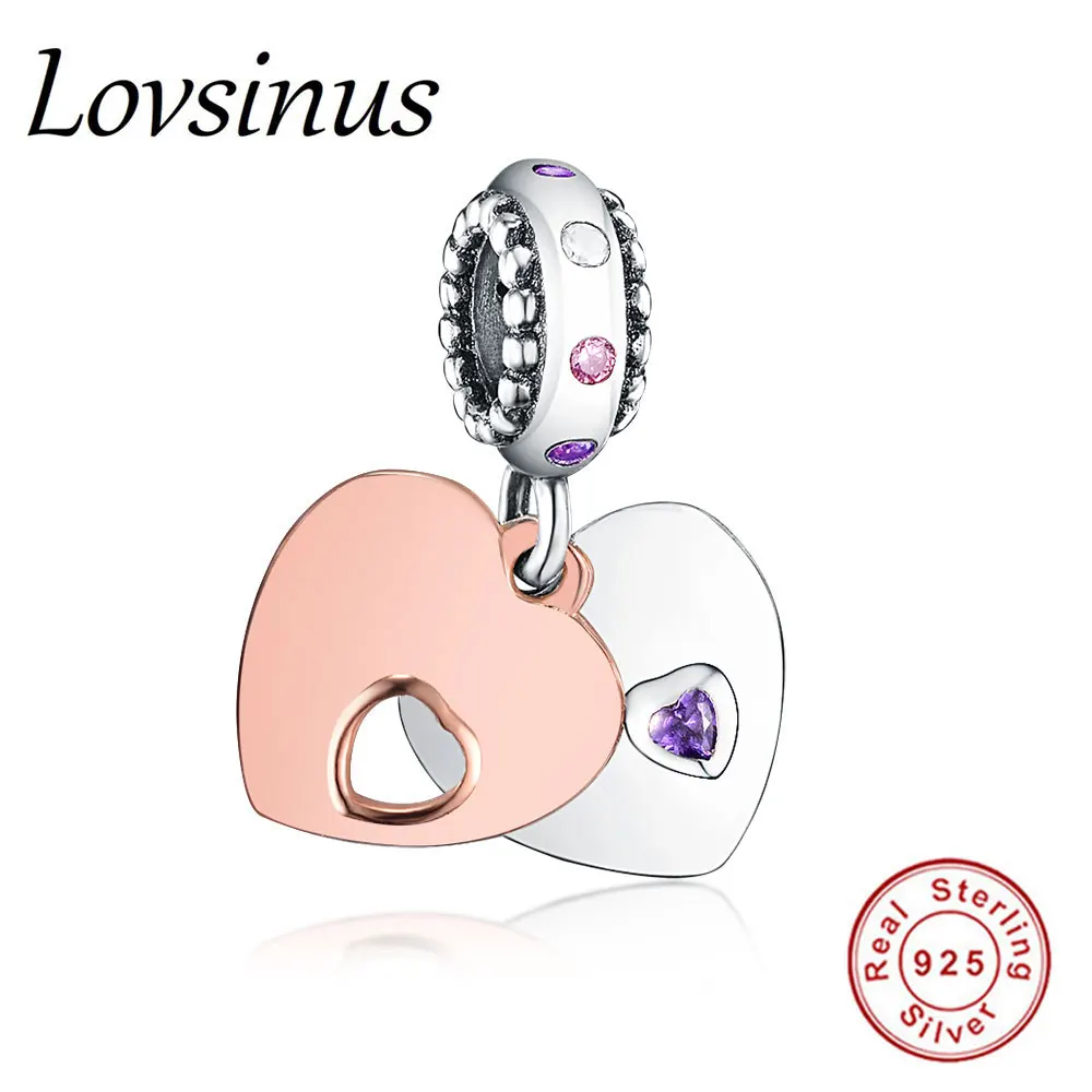 Женское ожерелье из серебра 925 пробы с подвеской в виде сердца | Украшения и