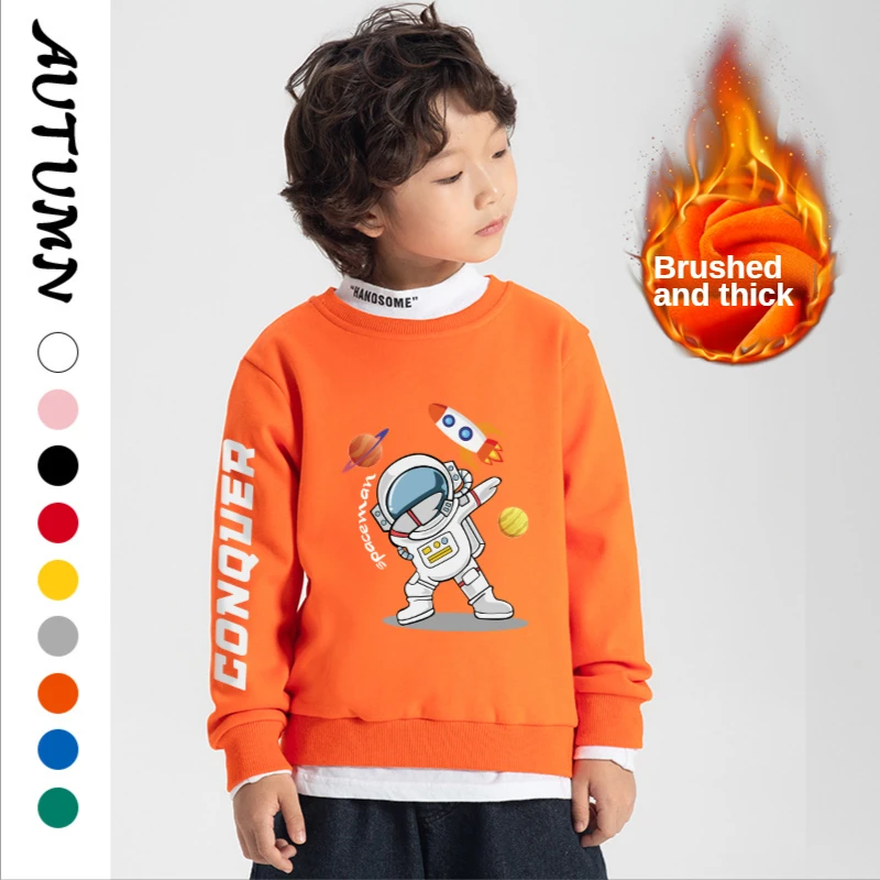 

Winter Boys Long Sleeve Sweater Super Cool Pullover Top 3-7Y Baby Children's Casual Cartoon Long-sleeved Clothes