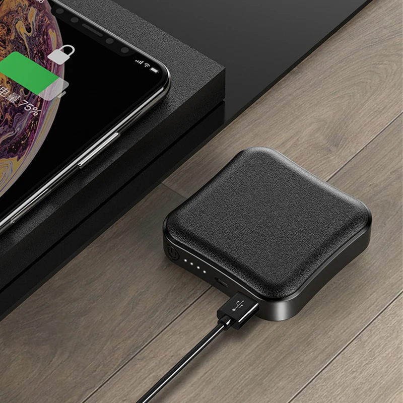 Компактный внешний аккумулятор на 10000 мА · ч портативный USB-аккумулятор для iPhone 11