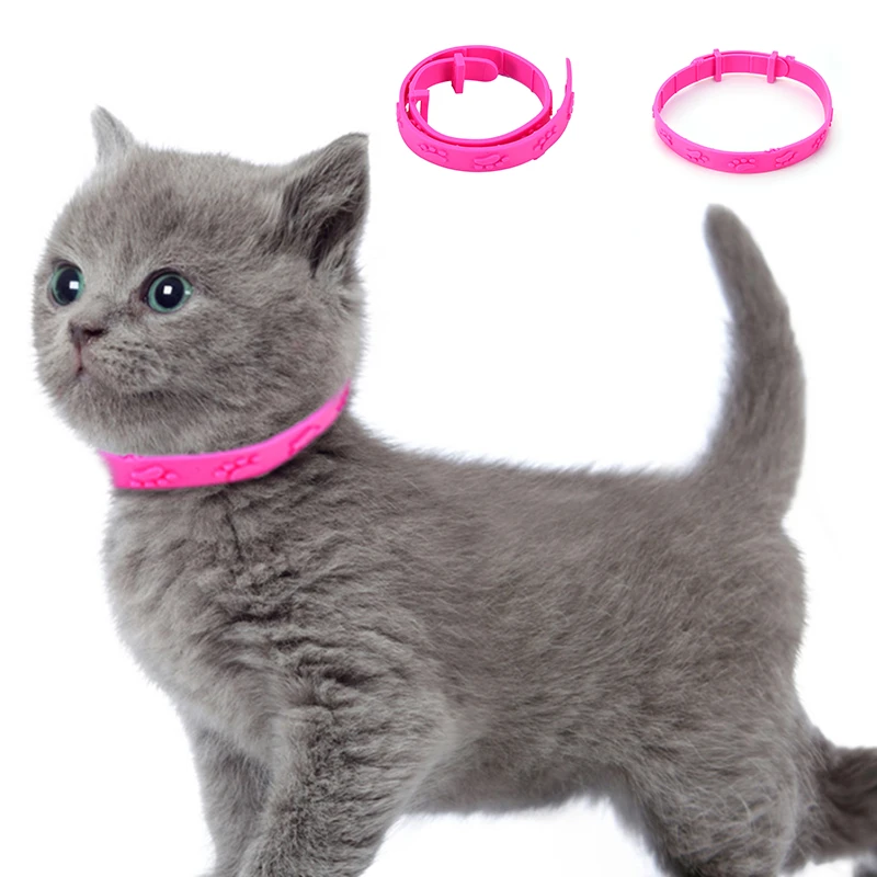 Ошейник с защитой от блох для кошек собак щенков котят ремень шеи регулируемый
