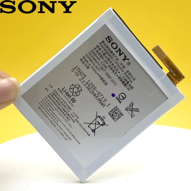 sony xperia m4 aqua e2353 e2303 e2333 e2306 e2312 e2363 agpb014 a001 phone 100 original 2400ma lis1576erpc battery free global shipping