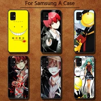 assassination classroom phone case for samsung a91 01 10s 11 20 21 31 40 50 70 71 80 a2 core a10
