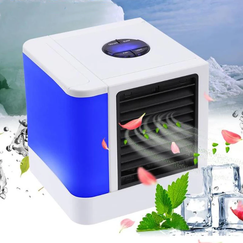 Охладитель воздуха вентилятор кондиционер увлажнитель охлаждения мини USB