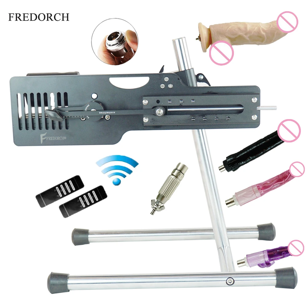 Fredorch 2019 новый дизайн 120 Вт мощная секс-машина беспроводное управление Премиум