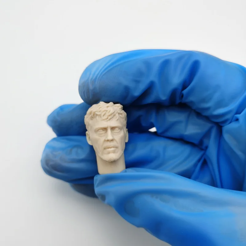 

Unpaint 1/12 Scale Tony Head Sculpt with Neck for 6in Action Figure Toy