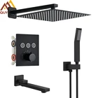 Набор термостатических смесителей для душа, 2 и 3 режима, с сенсорным управлением