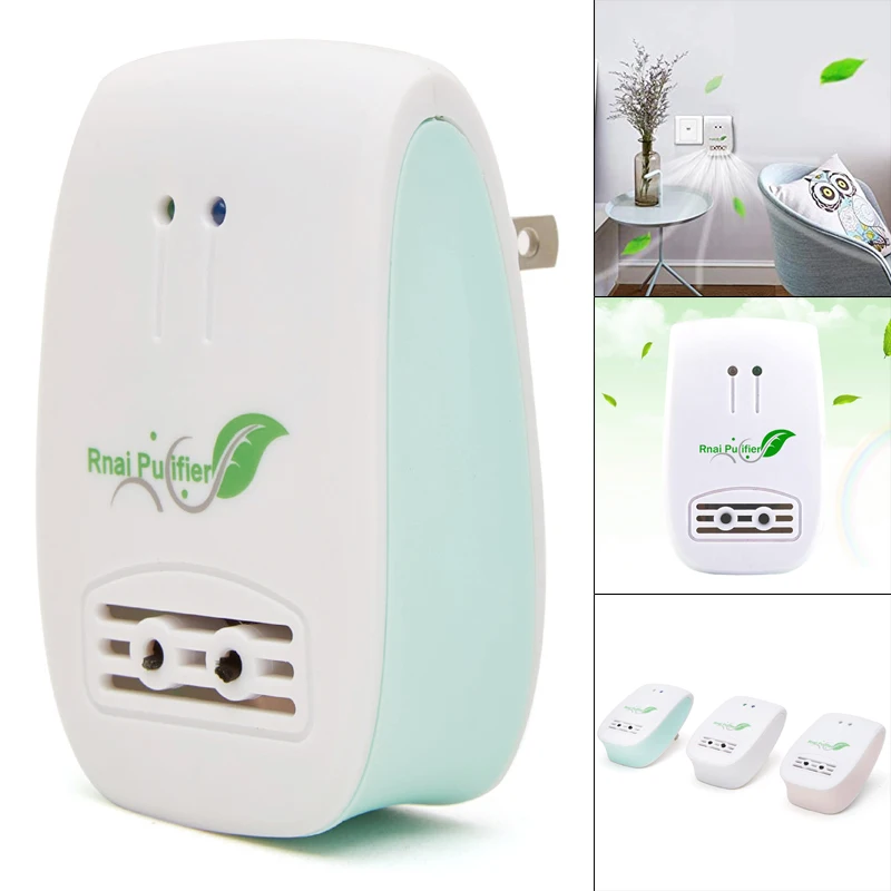 

Pluggable Air Purifier Smoke Purifier Odor Eliminator to Pet Smell Dust and Cigarette Smoke for Room Home Office