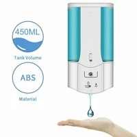 450ml intelligent infrared sensor soap dispenser bathroom hand washing dispenser automatic touchless soap dispenser hand washer