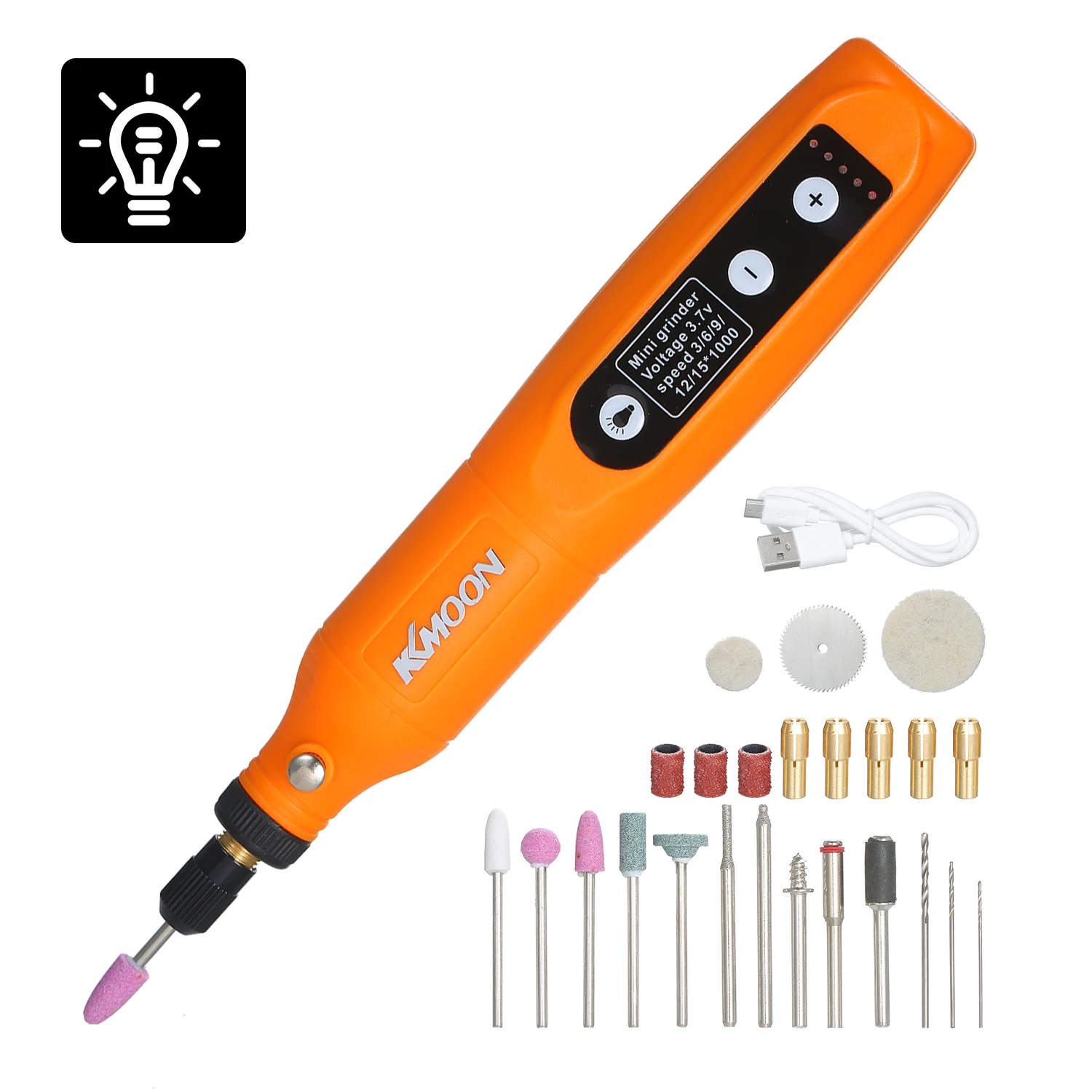 Мини шлифовальный станок с USB зарядкой для дерева и нефрита|Полировщики| |