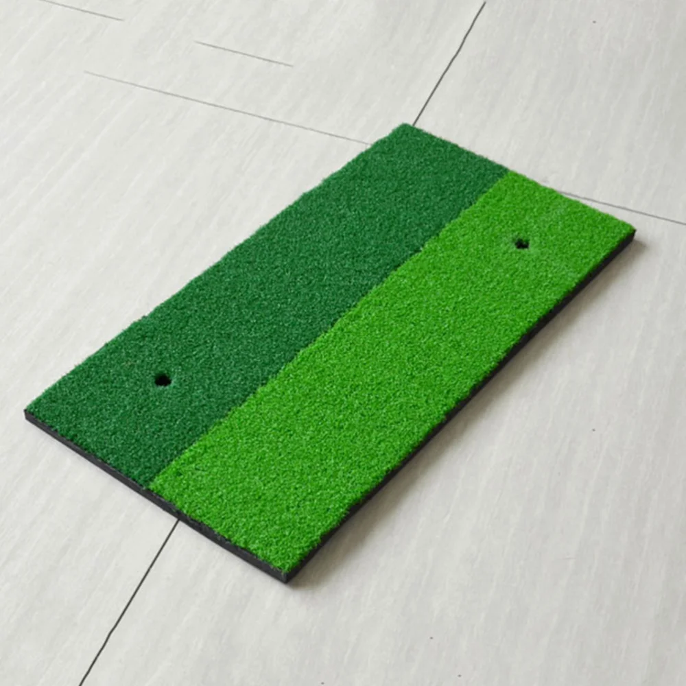 

Practice Mat Portable Swing Mat Hitting Mat and Driving Pad Outdoor Indoor Training Aids Green 2 Colors Short Grass 30x60cm