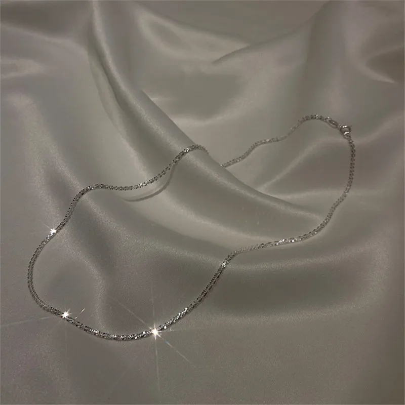 Блестящее ожерелье для женщин небольшой дизайн Звездное Ожерелье